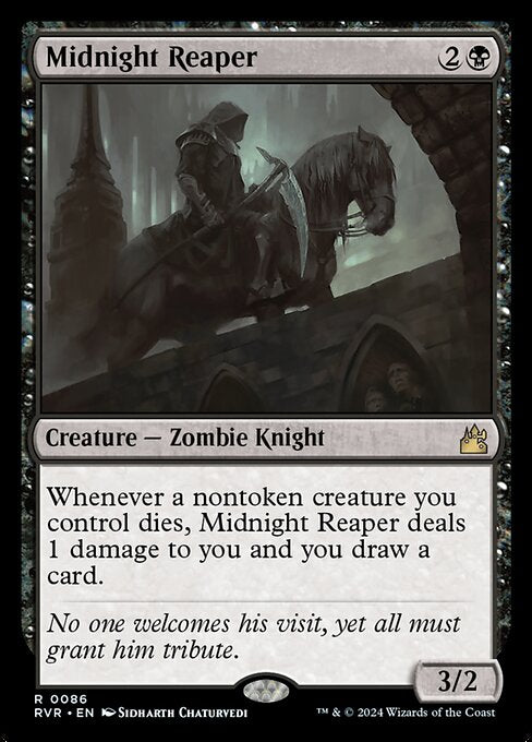 Midnight Reaper (86) (Foil) - Ravnica Remastered - Game On