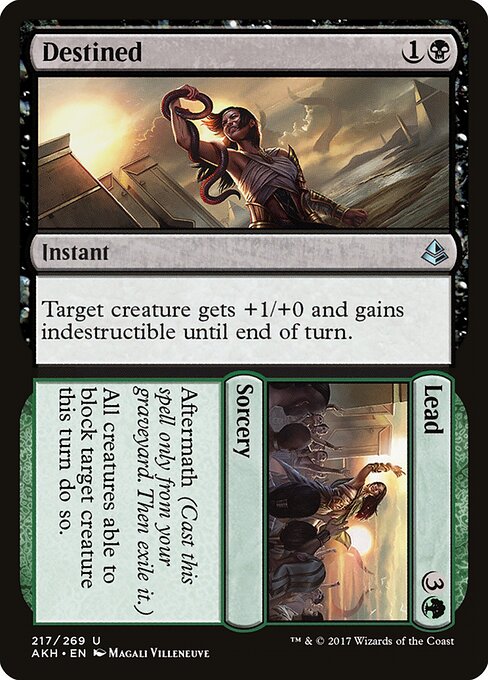 Destined // Lead (217) (Foil) - Amonkhet - Game On