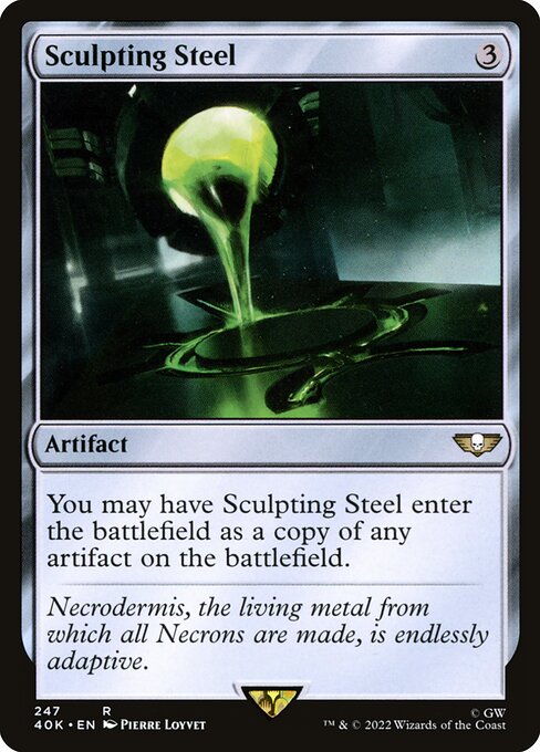 Sculpting Steel (247) - Warhammer 40,000 Commander - Game On