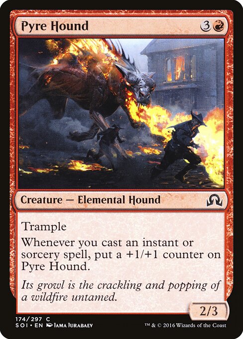 Pyre Hound (174) (Foil) - Shadows over Innistrad - Game On
