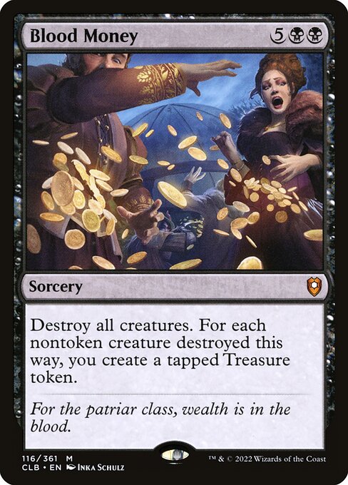 Blood Money (116) (Foil) - Commander Legends: Battle for Baldur's Gate - Game On