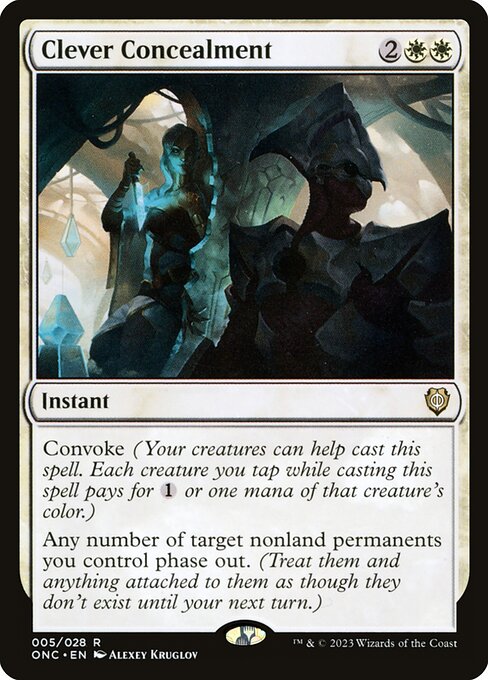 Clever Concealment (5) - Phyrexia: All Will Be One Commander - Game On