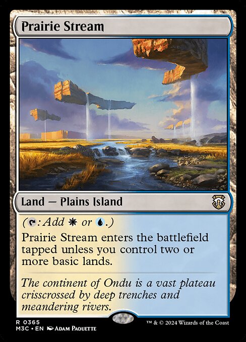 Prairie Stream (365) - Modern Horizons 3 Commander - Game On