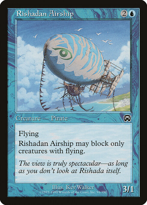 Rishadan Airship (91) (Foil) - Mercadian Masques - Game On