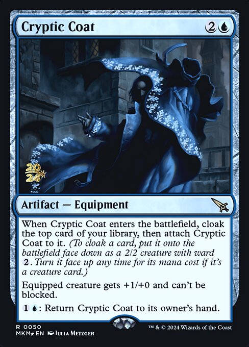 Cryptic Coat (50s) (Foil) - Murders at Karlov Manor Promos - Game On