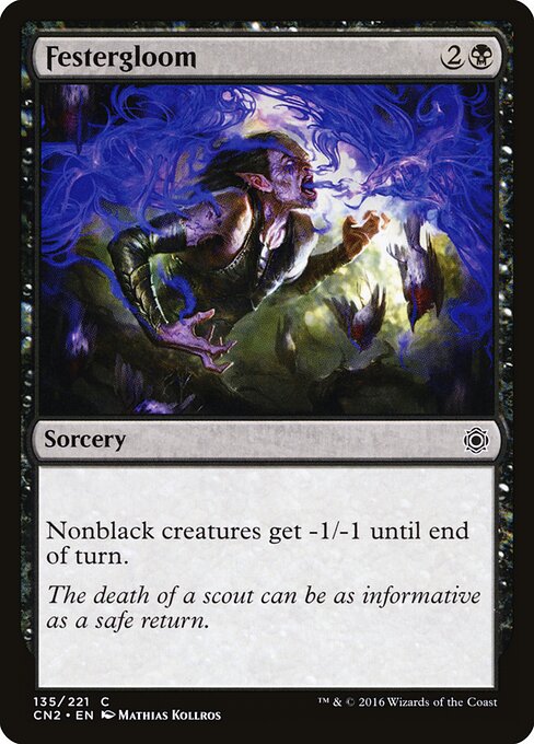 Festergloom (135) (Foil) - Conspiracy: Take the Crown - Game On