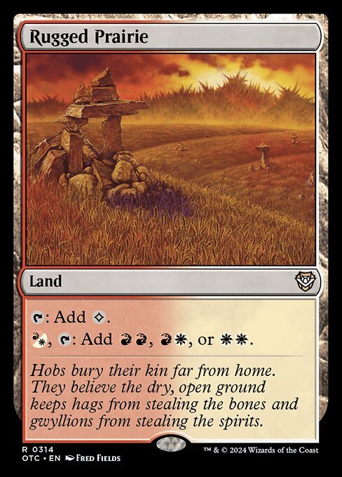 Rugged Prairie (314) - Outlaws of Thunder Junction Commander - Game On