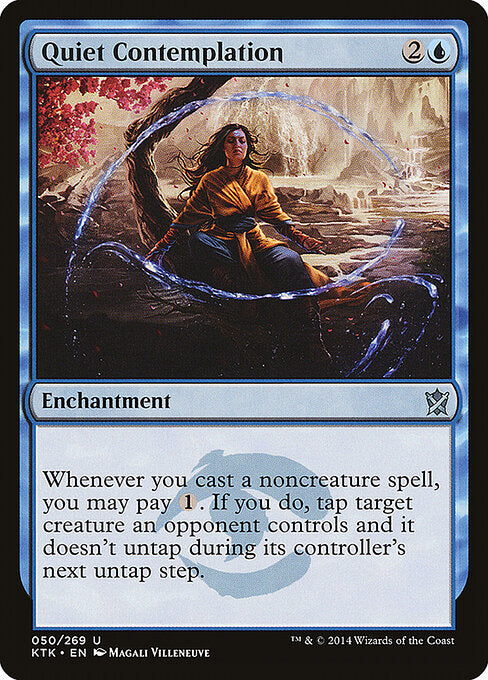Quiet Contemplation (50) (Foil) - Khans of Tarkir - Game On