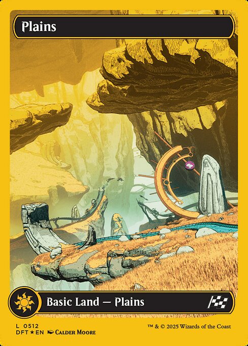 Plains (512) - FULL ART (Foil) - Aetherdrift - Game On