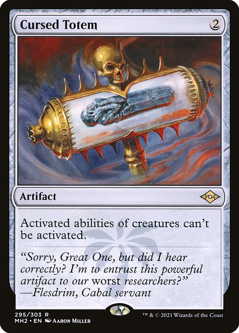 Cursed Totem (295) - Modern Horizons 2 - Game On