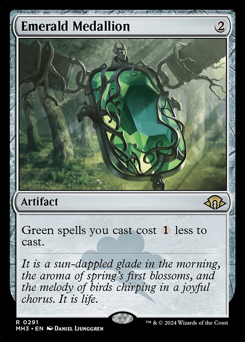 Emerald Medallion (291) - Modern Horizons 3 - Game On