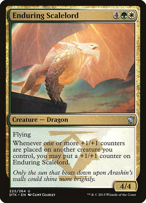Enduring Scalelord (222) - Dragons of Tarkir - Game On