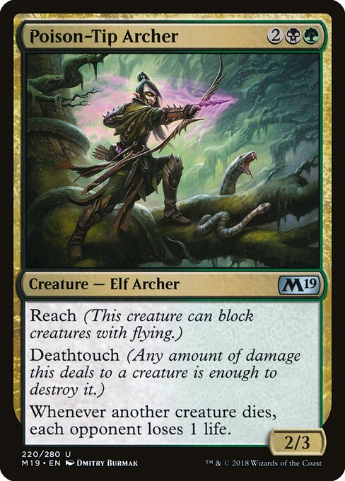 Poison-Tip Archer (220) - Core Set 2019 - Game On