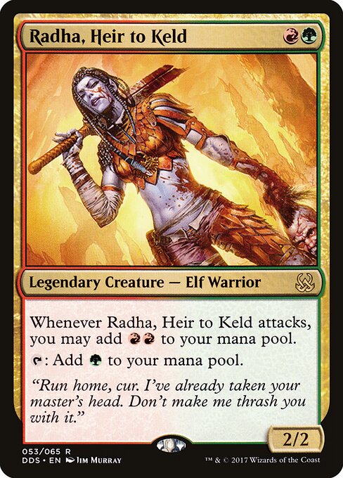 Radha, Heir to Keld (53) - Duel Decks: Mind vs. Might - Game On