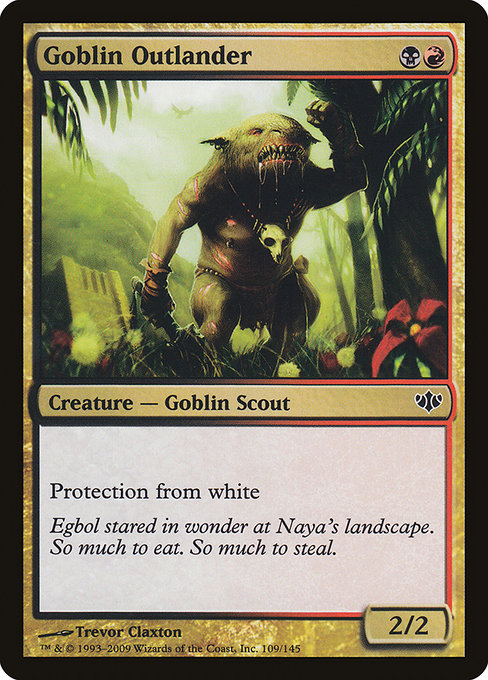 Goblin Outlander (109) - Conflux - Game On