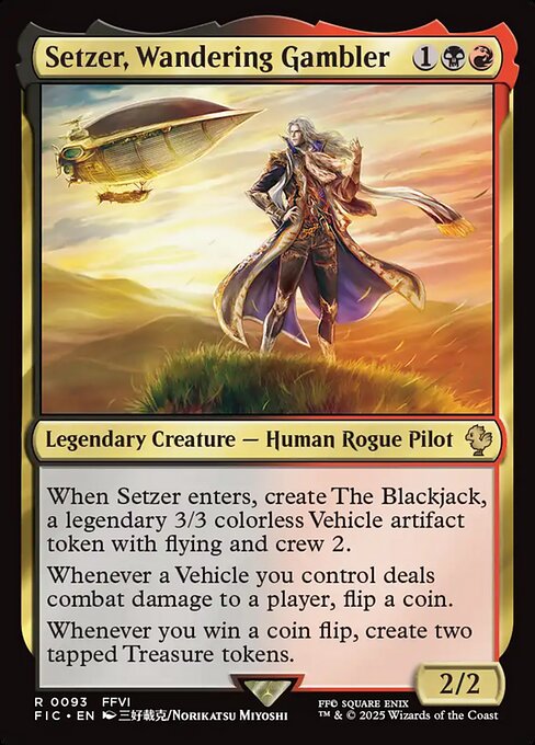 Setzer, Wandering Gambler (93) - Final Fantasy Commander - Game On