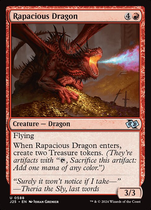 Rapacious Dragon (588) - Foundations Jumpstart - Game On