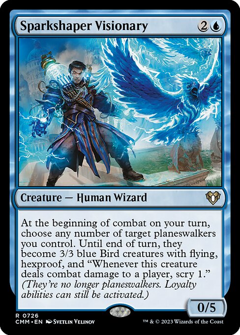 Sparkshaper Visionary (726) - Commander Masters - Game On
