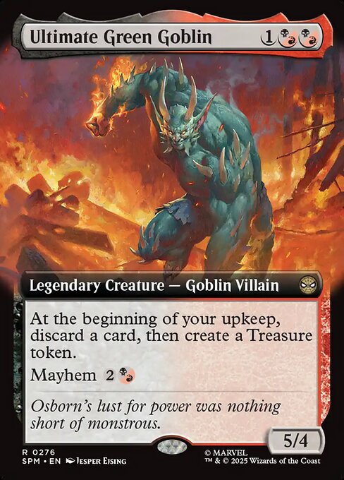 Ultimate Green Goblin (276) - EXTENDED ART - Marvel's Spider-Man - Game On