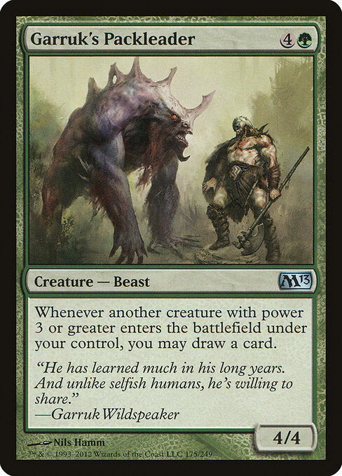 Garruk's Packleader (175) - Magic 2013 - Game On