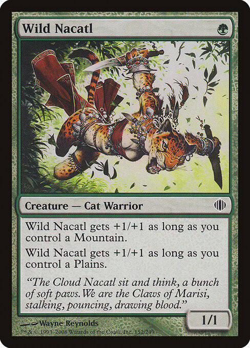 Wild Nacatl (152) - Shards of Alara - Game On