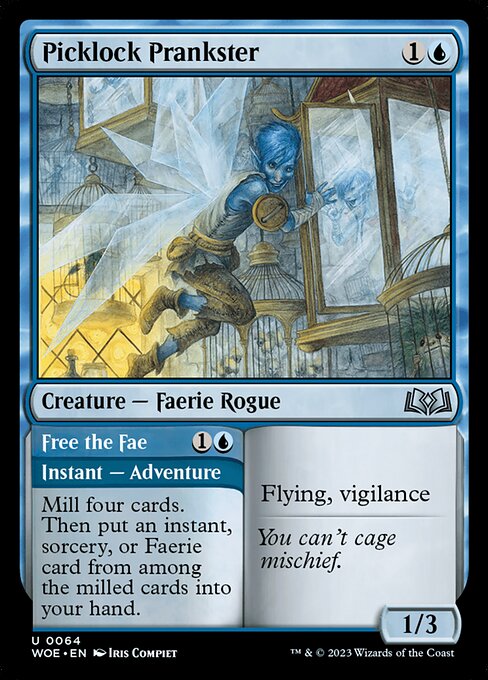 Picklock Prankster // Free the Fae (64) - Wilds of Eldraine - Game On