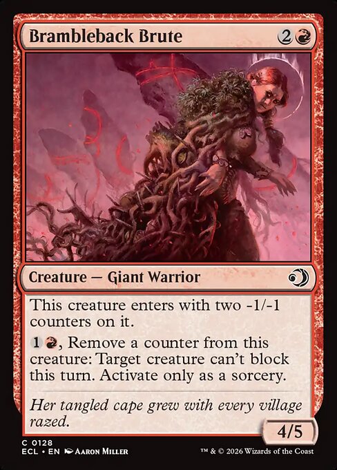 Brambleback Brute (128) (Foil) - Lorwyn Eclipsed - Game On