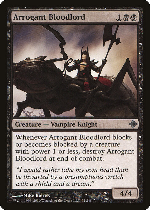 Arrogant Bloodlord (94) - Rise of the Eldrazi - Game On