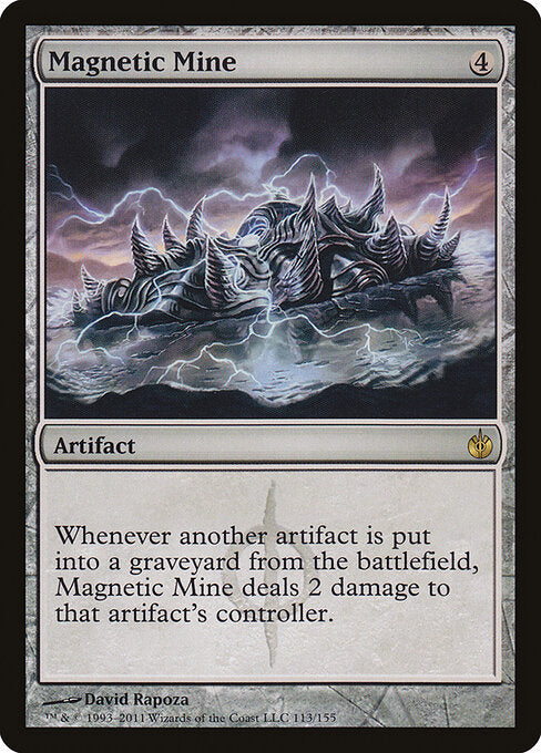 Magnetic Mine (113) - Mirrodin Besieged - Game On