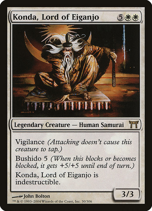 Konda, Lord of Eiganjo (30) - Champions of Kamigawa - Game On