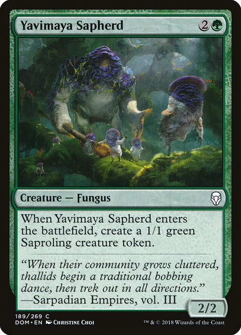 Yavimaya Sapherd (189) - Dominaria - Game On