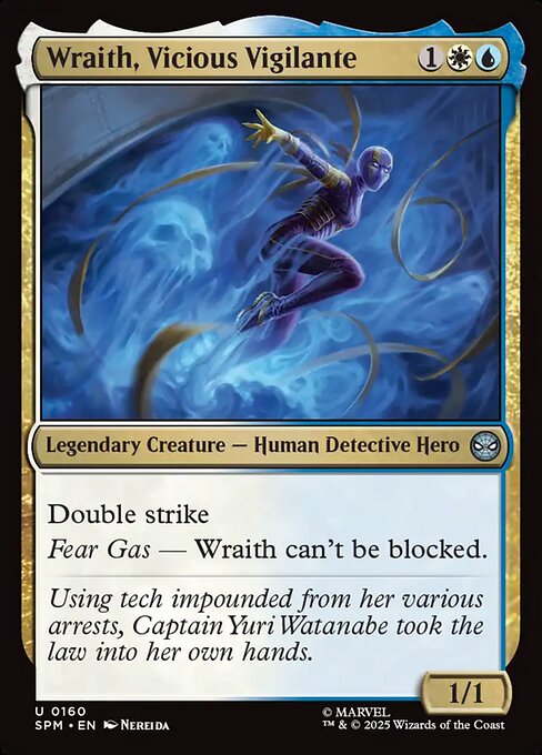 Wraith, Vicious Vigilante (160) (Foil) - Marvel's Spider-Man - Game On