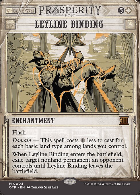 Leyline Binding (4) - BORDERLESS - Breaking News - Game On