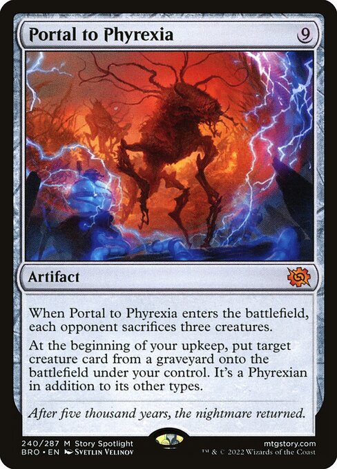 Portal to Phyrexia (240) (Foil) - The Brothers' War - Game On