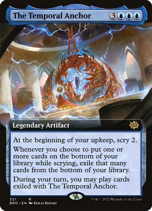 The Temporal Anchor (321) - EXTENDED ART - The Brothers' War - Game On