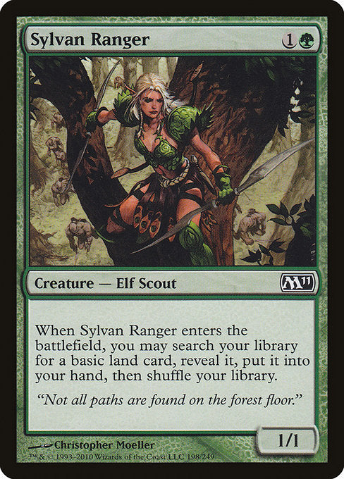 Sylvan Ranger (198) - Magic 2011 - Game On