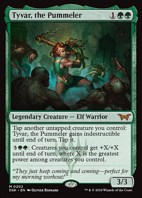 Tyvar, the Pummeler (202) (Foil) - Duskmourn: House of Horror - Game On