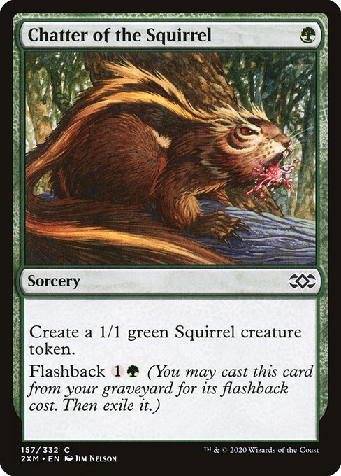 Chatter of the Squirrel (157) - Double Masters - Game On