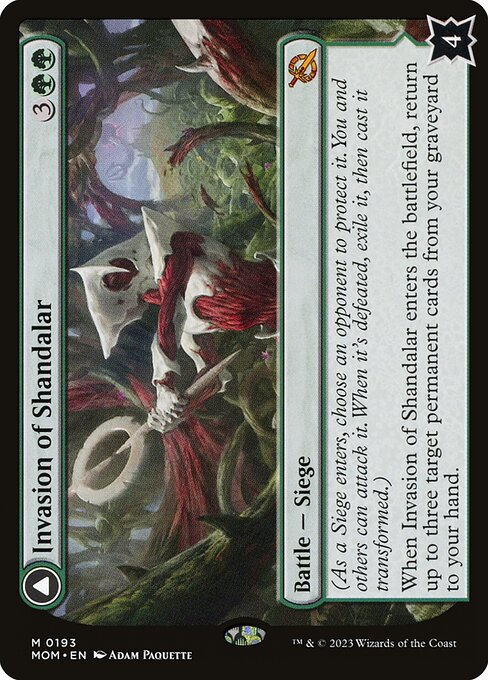 Invasion of Shandalar // Leyline Surge (193) (Foil) - March of the Machine - Game On