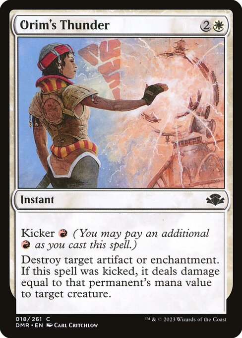 Orim's Thunder (18) (Foil) - Dominaria Remastered - Game On
