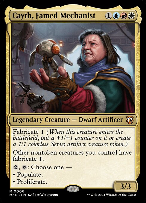 Cayth, Famed Mechanist (6) (Foil) - Modern Horizons 3 Commander - Game On