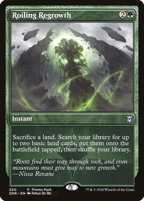 Roiling Regrowth (390) - Zendikar Rising - Game On