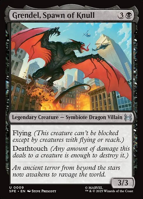 Grendel, Spawn of Knull (9) (Foil) - Marvel's Spider-Man Eternal - Game On