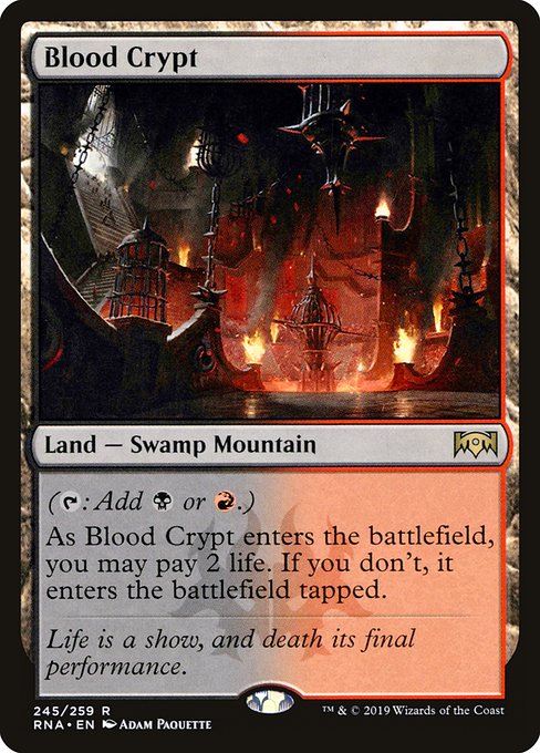 Blood Crypt (245) - Ravnica Allegiance - Game On