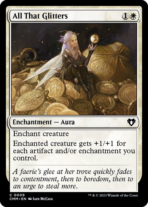 All That Glitters (9) (Foil) - Commander Masters - Game On