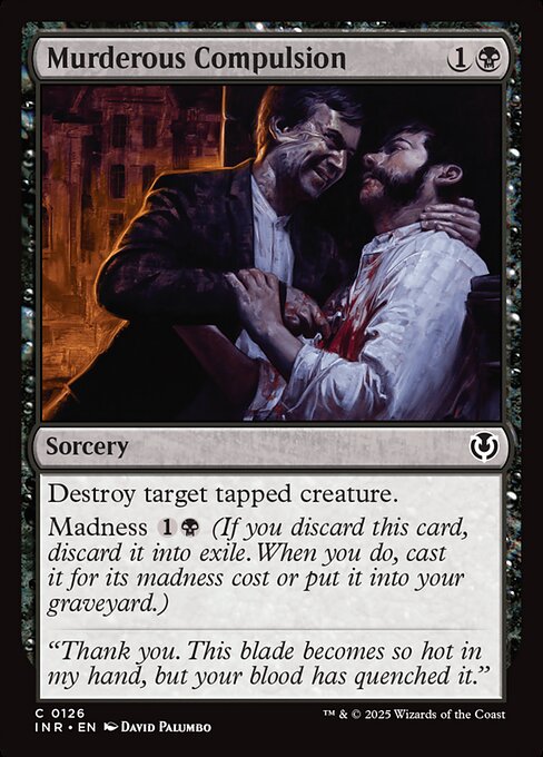 Murderous Compulsion (126) - Innistrad Remastered - Game On