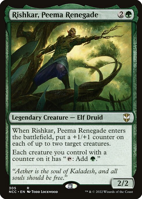 Rishkar, Peema Renegade (305) - New Capenna Commander - Game On