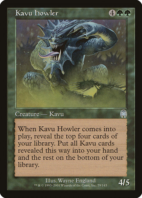Kavu Howler (79) - Apocalypse - Game On
