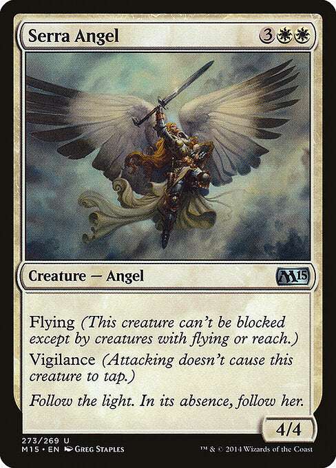 Serra Angel (273) - Magic 2015 - Game On