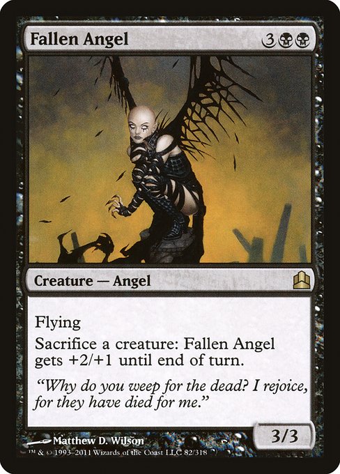 Fallen Angel (82) - Commander 2011 - Game On